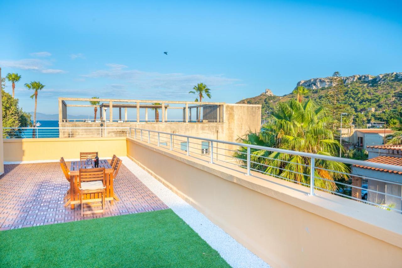Terrazza Sella Del Diavolo - Vista Mare - Wifi Ac Apartamento Cagliari Exterior foto