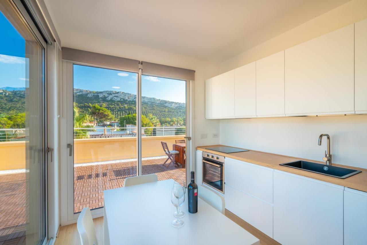 Terrazza Sella Del Diavolo - Vista Mare - Wifi Ac Apartamento Cagliari Exterior foto
