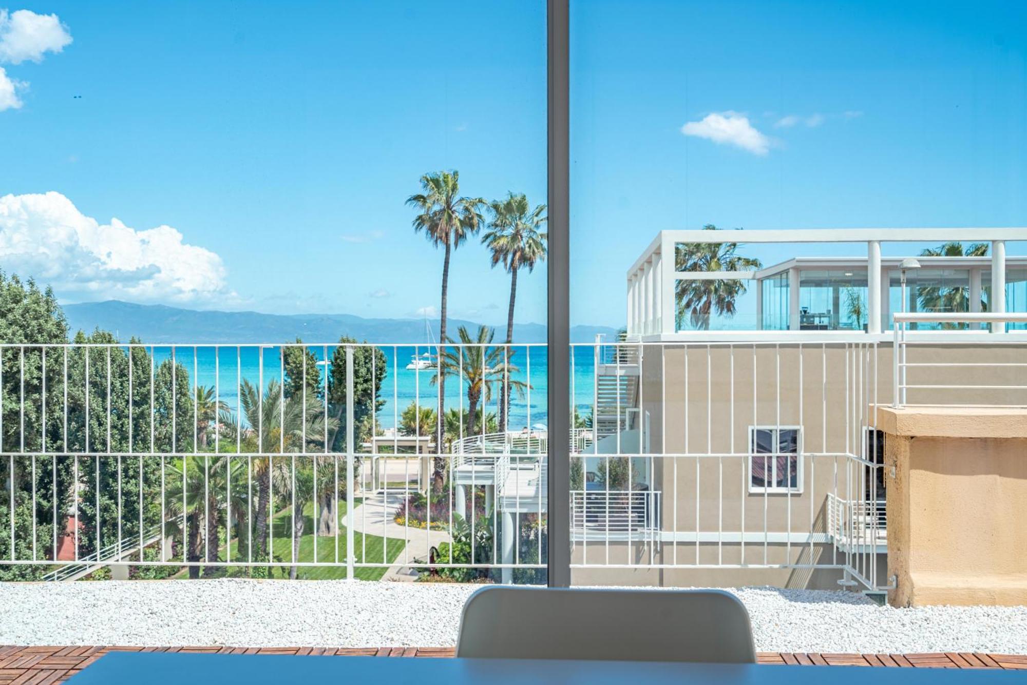 Terrazza Sella Del Diavolo - Vista Mare - Wifi Ac Apartamento Cagliari Exterior foto