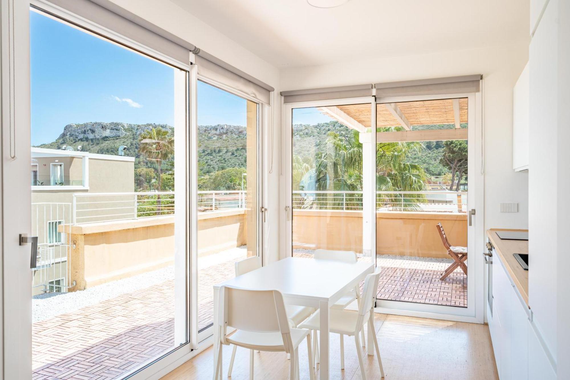 Terrazza Sella Del Diavolo - Vista Mare - Wifi Ac Apartamento Cagliari Exterior foto