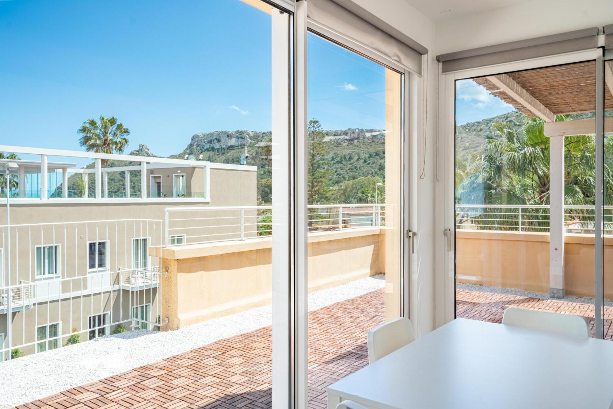 Terrazza Sella Del Diavolo - Vista Mare - Wifi Ac Apartamento Cagliari Exterior foto