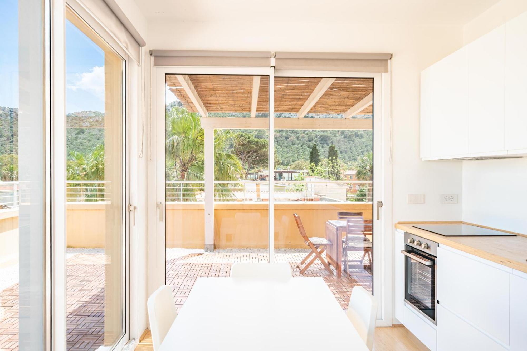 Terrazza Sella Del Diavolo - Vista Mare - Wifi Ac Apartamento Cagliari Exterior foto